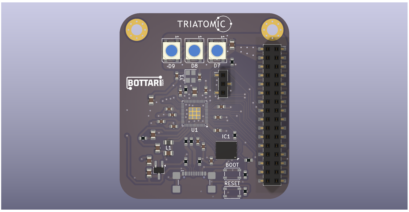 Triatomic PCB